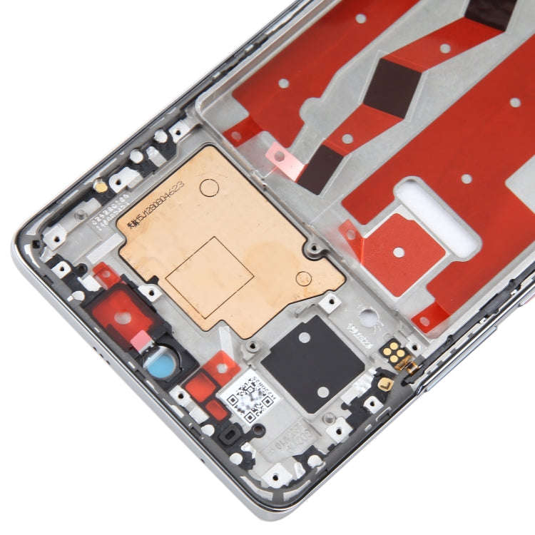 For Huawei nova 10 Front Housing LCD Frame Bezel Plate(Silver)