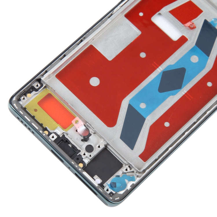 For Honor X40 Front Housing LCD Frame Bezel Plate(Green)