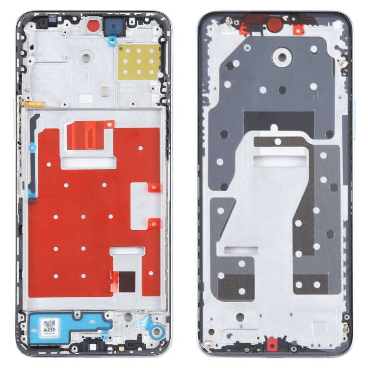 For Honor X8a Front Housing LCD Frame Bezel Plate(Green)