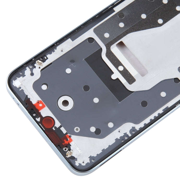 For Honor X8a Front Housing LCD Frame Bezel Plate(Green)