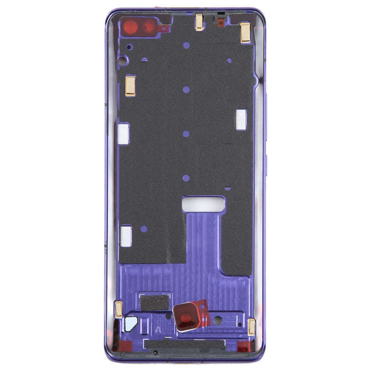 For Huawei nova 7 Pro Front Housing LCD Frame Bezel Plate(Purple)
