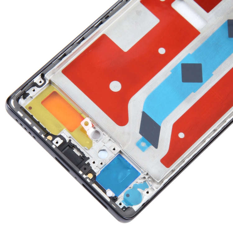 For Honor 60 SE Front Housing LCD Frame Bezel Plate(Black)