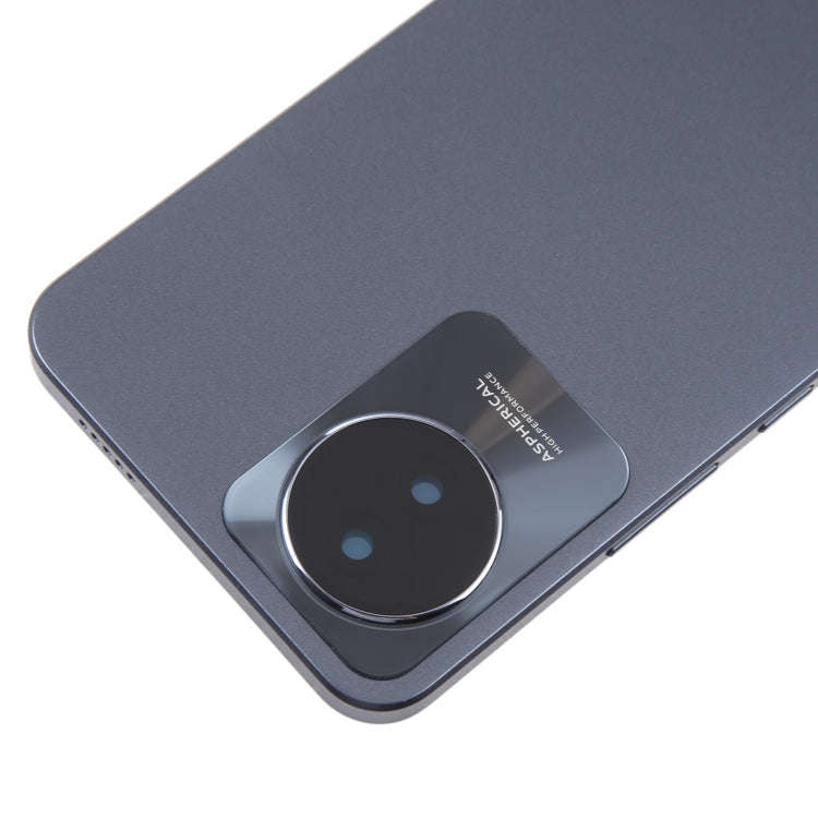 For vivo Y02 Original Battery Back Cover with Camera Lens Cover(Black)
