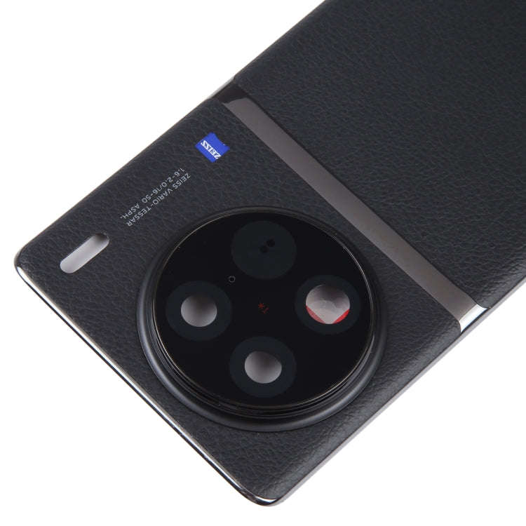 For vivo X90 Pro Original Battery Back Cover with Camera Lens Cover(Black)