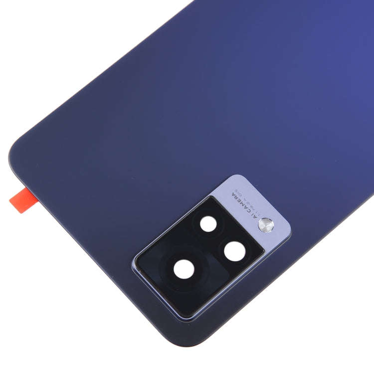 For vivo V21 Original Battery Back Cover with Camera Lens Cover(Blue)