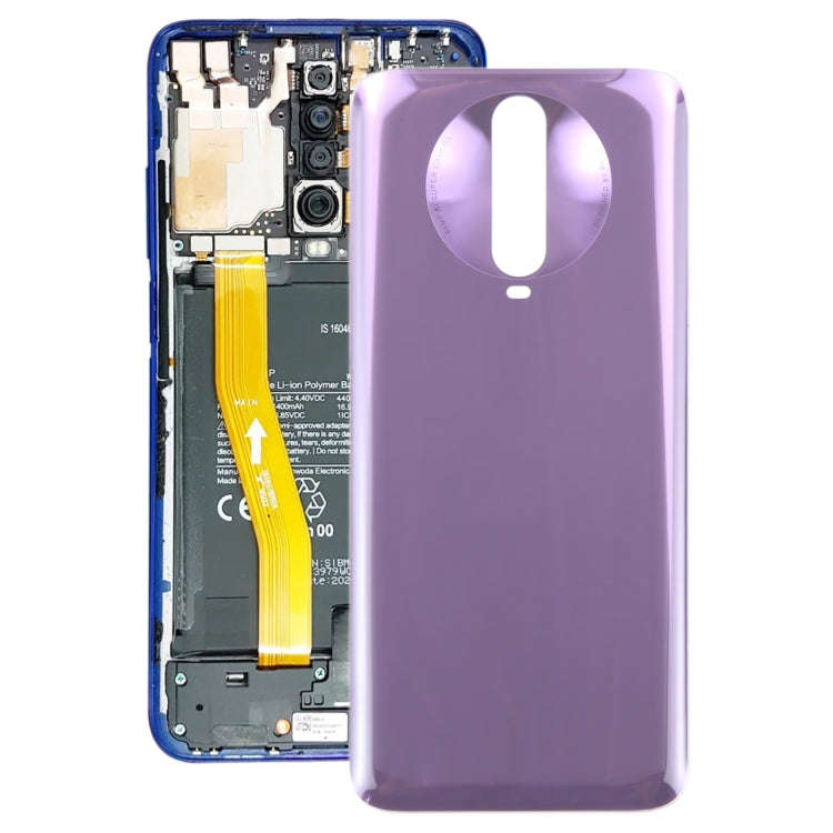 For Xiaomi Poco X2 OEM Glass Battery Back Cover(Purple)