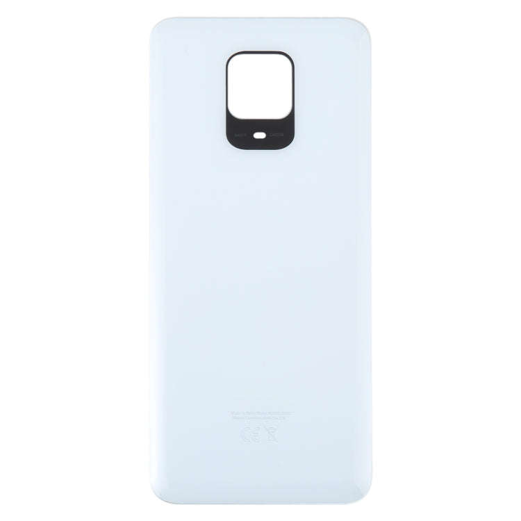 For Xiaomi Redmi Note 9 Pro Max OEM Glass Battery Back Cover(White)