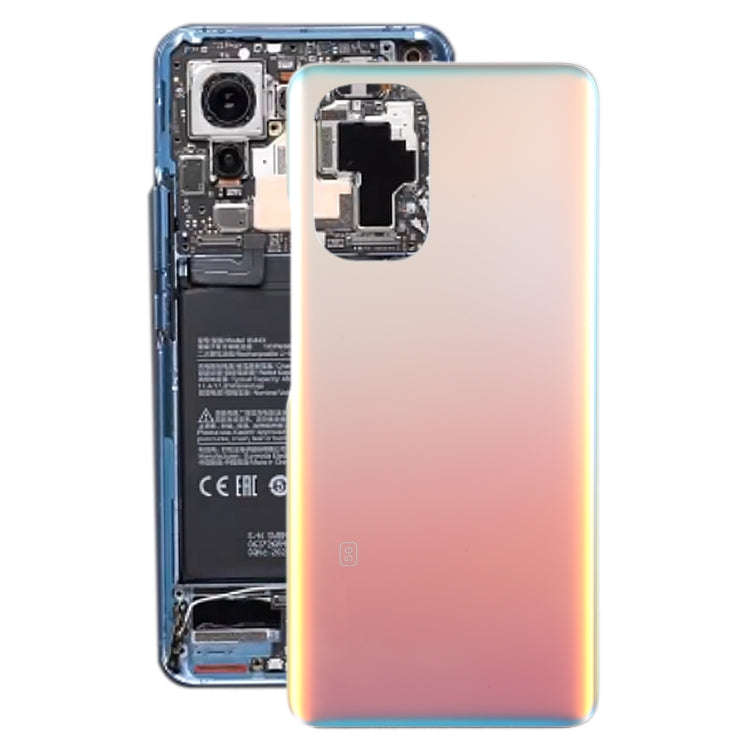 For Xiaomi Mi 11i 5G OEM Glass Battery Back Cover(Silver)