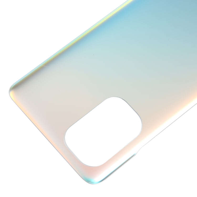 For Xiaomi Mi 11i 5G OEM Glass Battery Back Cover(Silver)