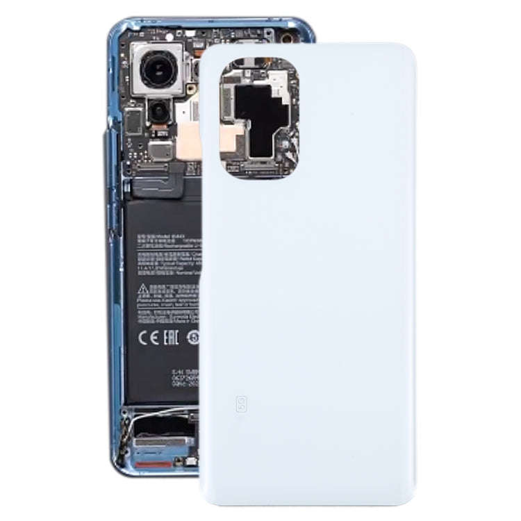 For Xiaomi Mi 11i 5G OEM Glass Battery Back Cover(White)