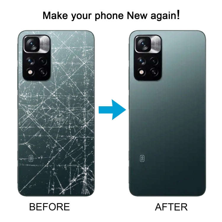 For Xiaomi 11i Glass Battery Back Cover(Green)