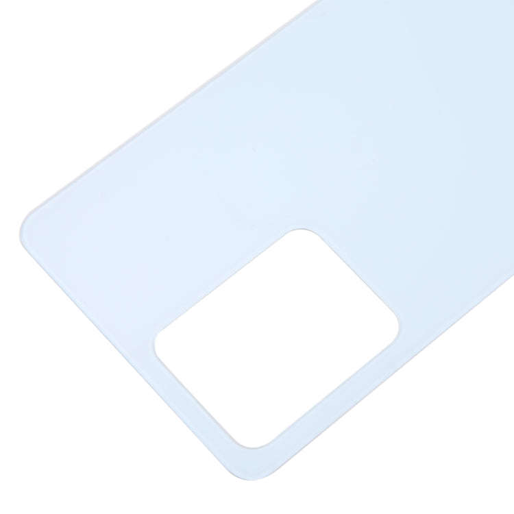 For Xiaomi Redmi Note 12 Pro Glass Battery Back Cover(White)