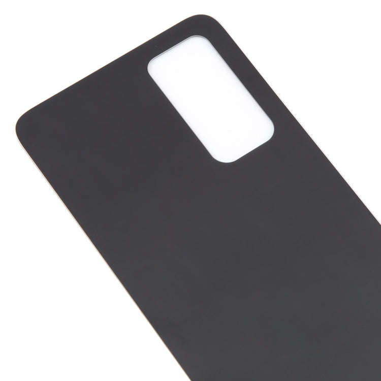 For Xiaomi 12 Lite Glass Battery Back Cover(Black)