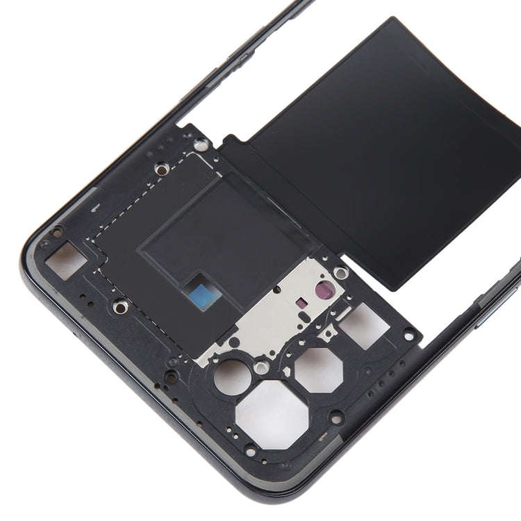 For OPPO Reno5 5G Original Middle Frame Bezel Plate (Black)