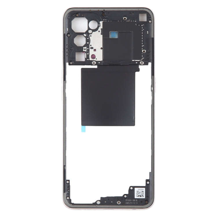 For OPPO Reno5 5G Original Middle Frame Bezel Plate (Gold)