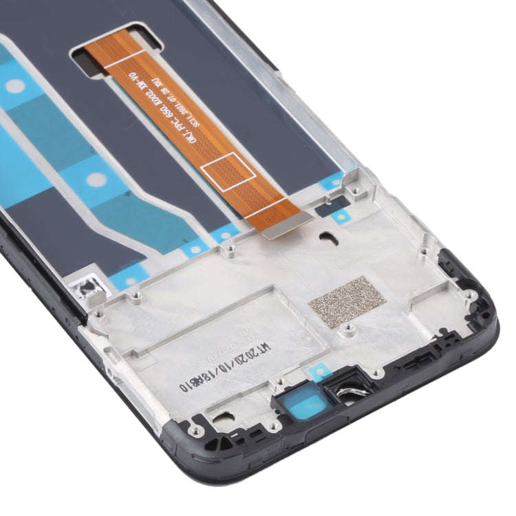 Original LCD Screen and Digitizer Full Assembly With Frame for OPPO Realme C15 RMX2180(Qualcomm V...