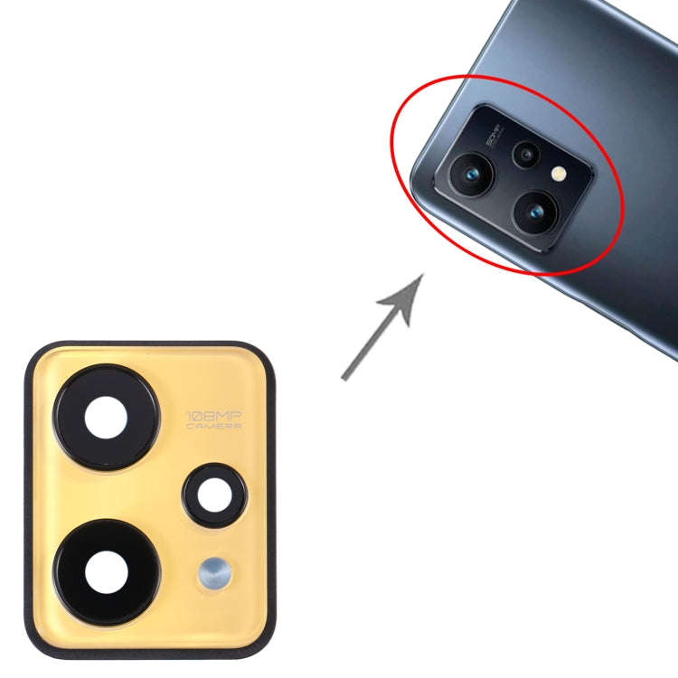 For Realme 9 4G Original Camera Lens Cover(Gold)