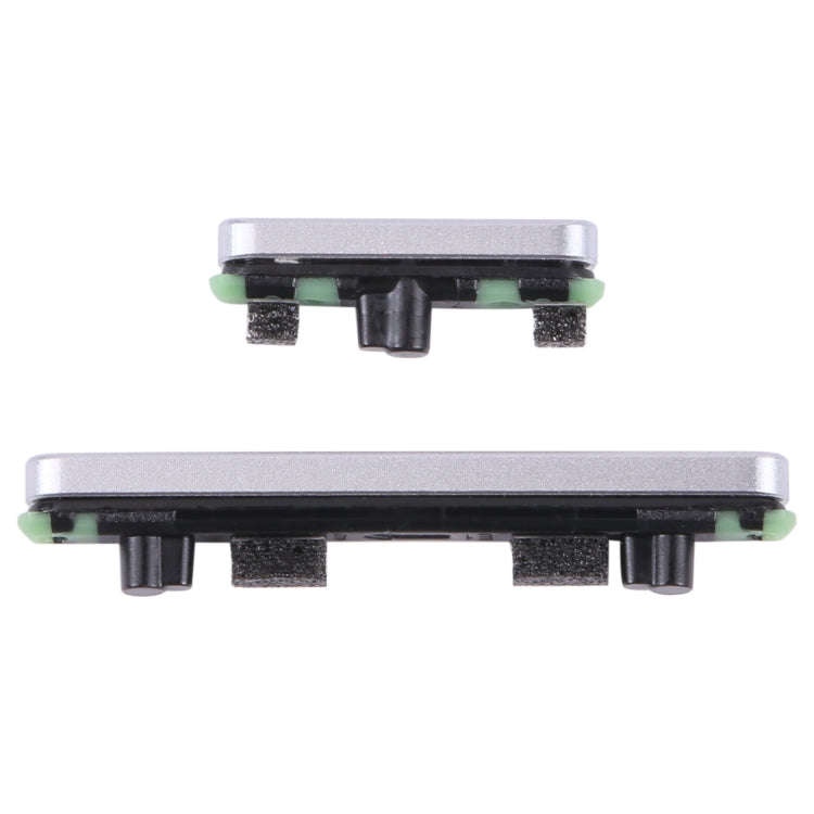 For Google Pixel 7 Pro Original Power Button + Volume Button Control Button (Silver)