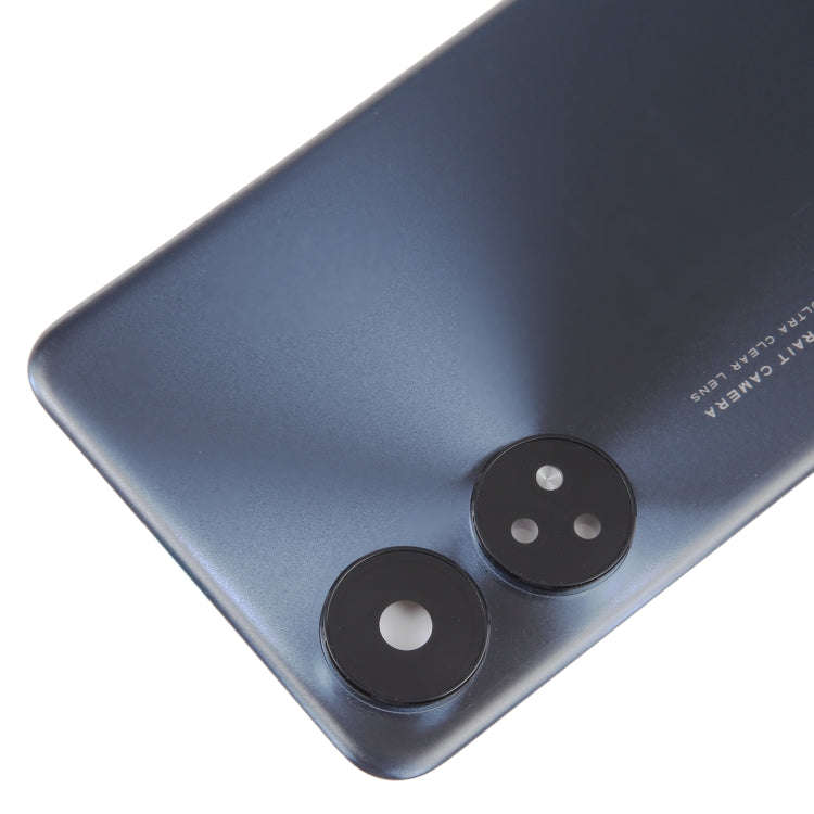 For OPPO Reno8 T 4G Original Battery Back Cover with Camera Lens Cover(Black)