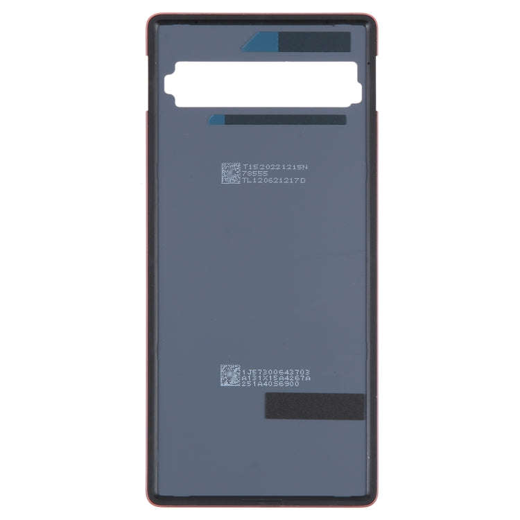For Google Pixel 7a Original Battery Back Cover(Orange)
