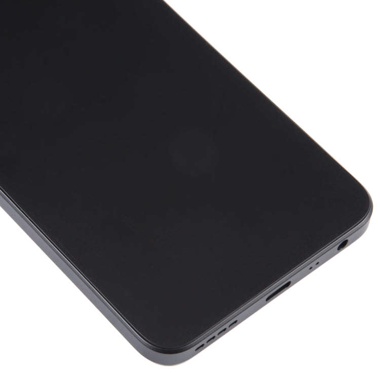 For Realme V30 Original Battery Back Cover with Middle Frame(Black)