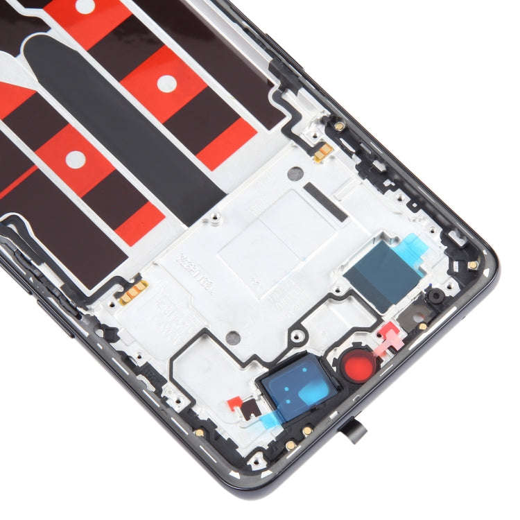 For OPPO A1 Pro Original Front Housing LCD Frame Bezel Plate (Black)
