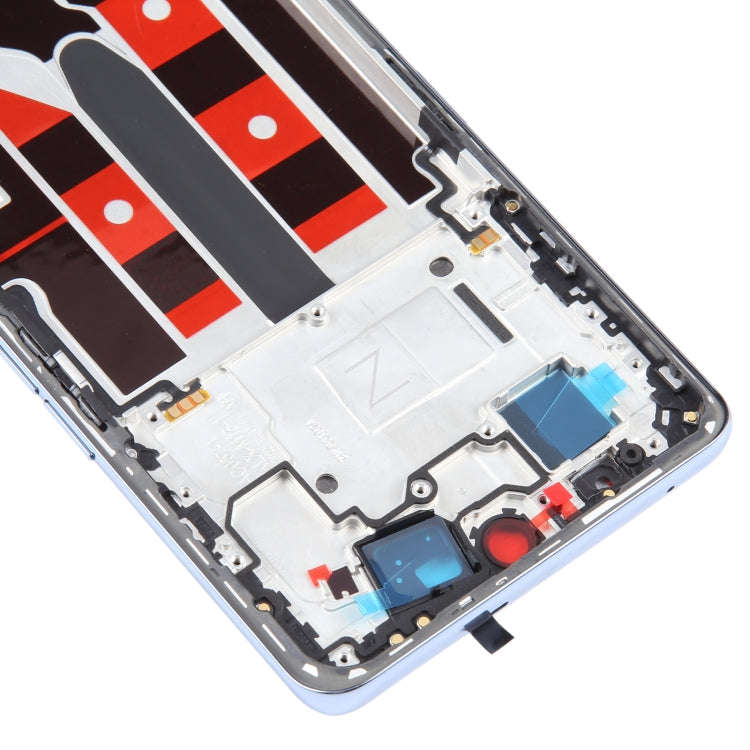 For OPPO A1 Pro Original Front Housing LCD Frame Bezel Plate (Blue)