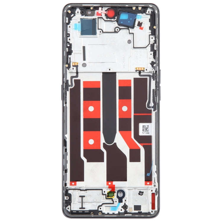 For OPPO Reno8 T 5G Original Front Housing LCD Frame Bezel Plate (Black)