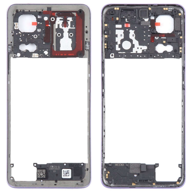 For Realme GT Neo 5 Original Middle Frame Bezel Plate(Purple)