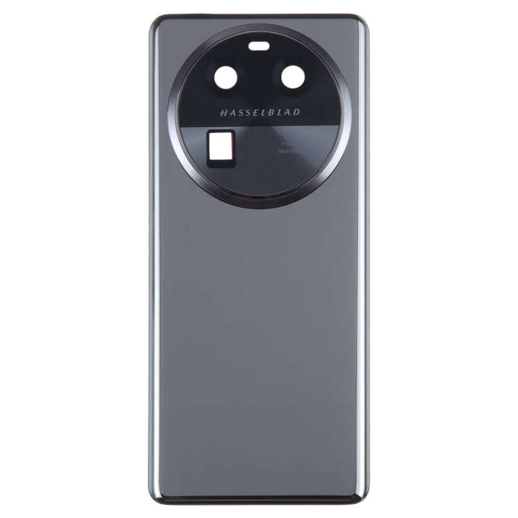 For OPPO Find X6 Original Battery Back Cover with Camera Lens Cover(Black)