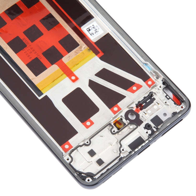 For OPPO Reno9 Pro Original Front Housing LCD Frame Bezel Plate (Black)