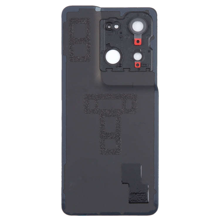 For OPPO Reno8 Pro+ Original Battery Back Cover with Camera Lens Cover(Black)