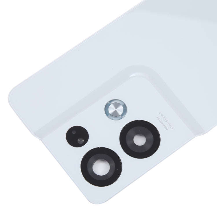 For OPPO Reno8 Pro+ Original Battery Back Cover with Camera Lens Cover(White)