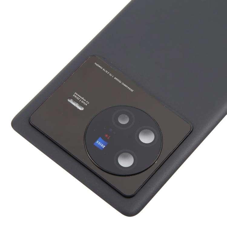 For vivo X80 Original Battery Back Cover (Black)
