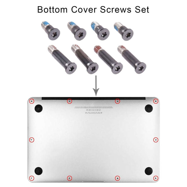 Bottom Cover Screws Set for MacBook Pro 14 2021 A2442 / Pro 16 2021 A2485 / Pro 14 2023 A2779 / P...