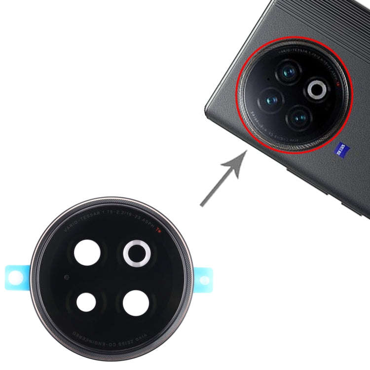 For vivo X Fold2 Original Camera Lens Cover (Black)