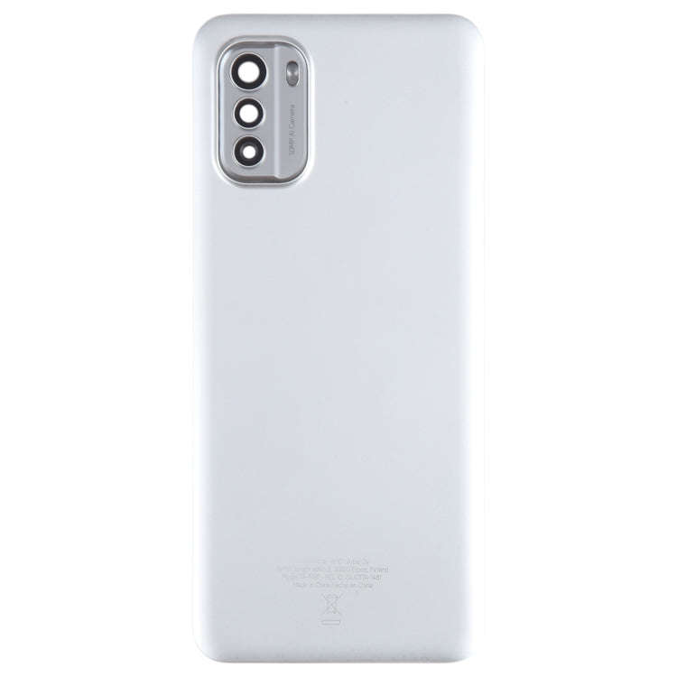 For Nokia G60 Original Battery Back Cover with Camera Lens Cover(Silver)