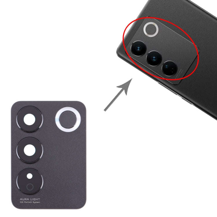 For vivo V27 / V27 Pro Original Camera Lens Cover (Black)
