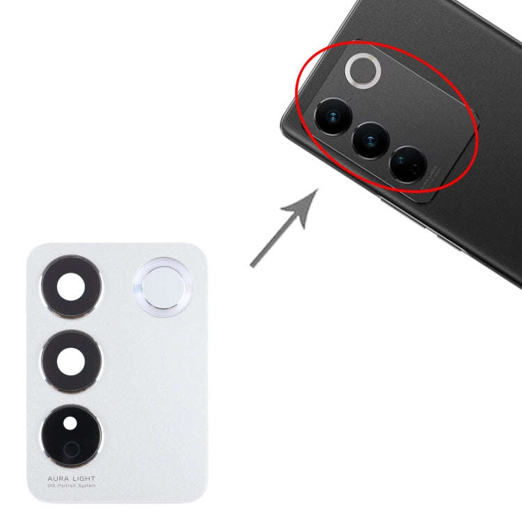 For vivo V27 / V27 Pro Original Camera Lens Cover (Green)