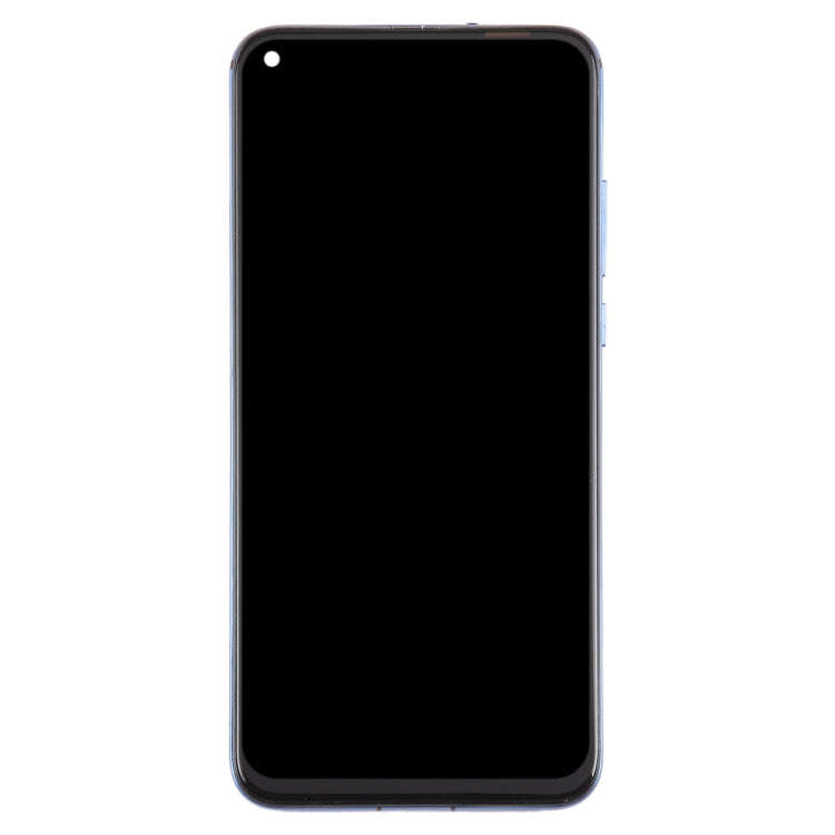 For Honor View 20 Original LCD Screen Digitizer Full Assembly with Frame (Blue)