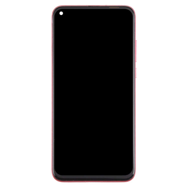 For Honor View 20 Original LCD Screen Digitizer Full Assembly with Frame (Red)