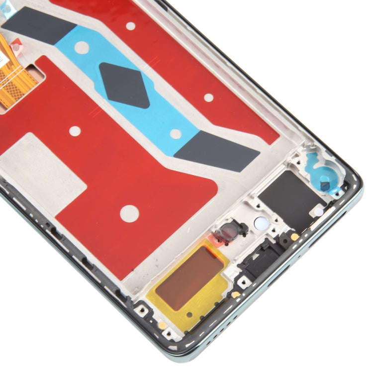 For Honor X9A Original LCD Screen Digitizer Full Assembly with Frame (Green)