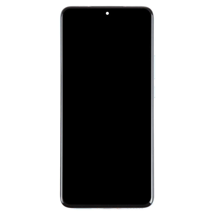 For Honor Magic5 Original LCD Screen Digitizer Full Assembly with Frame (Blue)