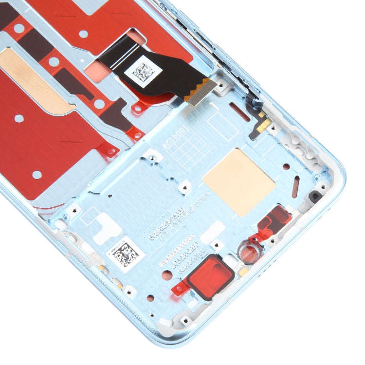 For Honor Magic5 Original LCD Screen Digitizer Full Assembly with Frame (Blue)