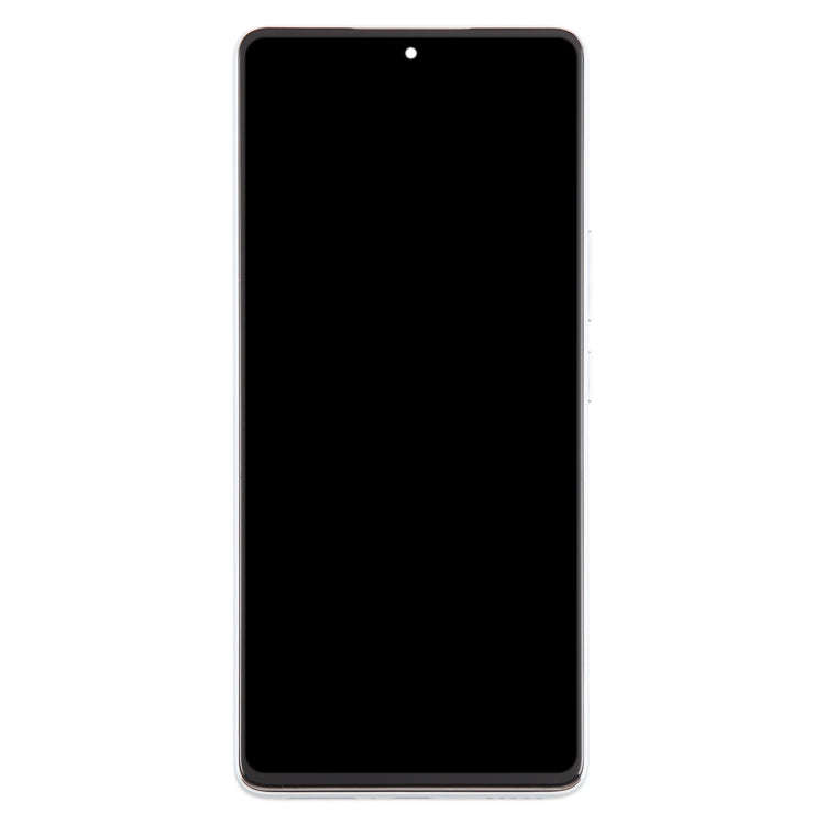 For Honor 80 GT Original LCD Screen Digitizer Full Assembly with Frame (Silver)