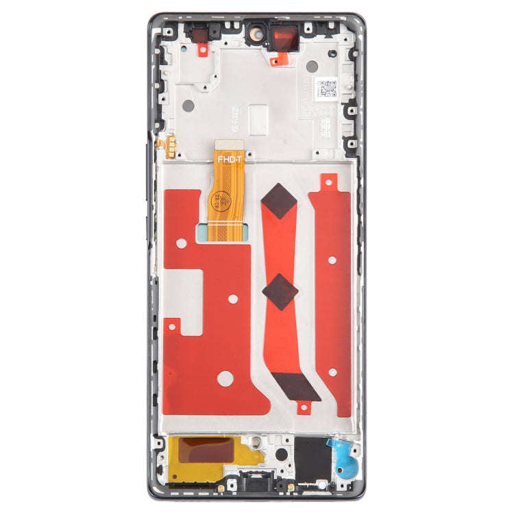 For Honor 80 SE Original LCD Screen Digitizer Full Assembly with Frame (Black)