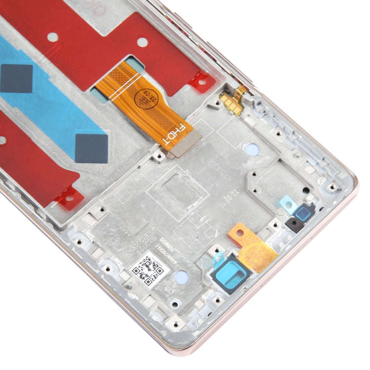 For Honor 80 SE Original LCD Screen Digitizer Full Assembly with Frame (Gold)