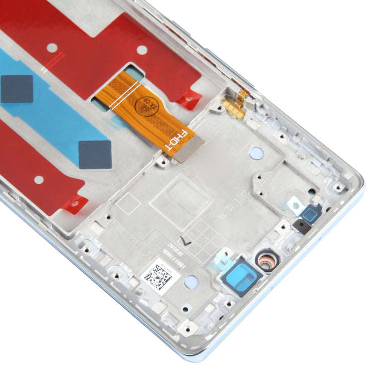 For Honor 80 SE Original LCD Screen Digitizer Full Assembly with Frame (Blue)