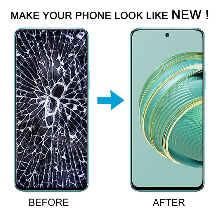 For Huawei Nova 10z Original LCD Screen Digitizer Full Assembly with Frame (Black)
