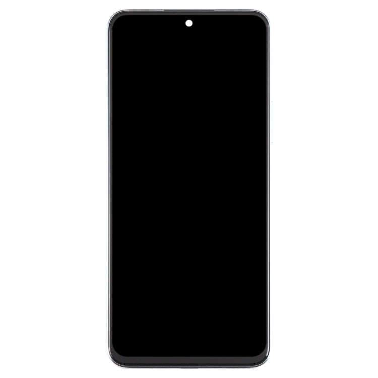 For Honor 90 Lite Original LCD Screen Digitizer Full Assembly with Frame (Silver)